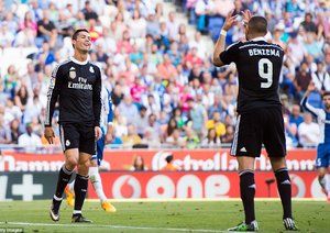 کریستیانو رونالدو|اسپانیول 1 - 4 رئال مادرید / لالیگا