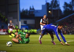 دیگو کاستا|برنلی 1-3 چلسی / لیگ جزیره