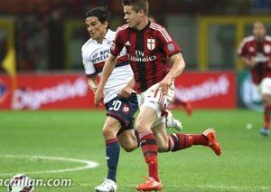 مارکو فن خینکِل|میلان 1 - 3 جنوا / سری آ