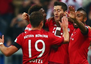 رابرت لواندوفسکی|بایرن مونیخ 5 - 1 وولفسبورگ / بوندسلیگا