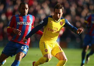 سانتی کازورلا|کریستال پالاس 1 - 2 آرسنال / لیگ جزیره