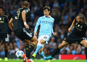 داوید سیلوا - جورجیو کیه لینی|منچستر سیتی 1 - 2 یوونتوس / لیگ قهرمانان