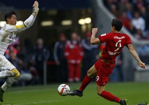 رابرت لواندوفسکی|بایرن مونیخ 5 - 1 بوروسيا دورتموند / بوندس لیگا