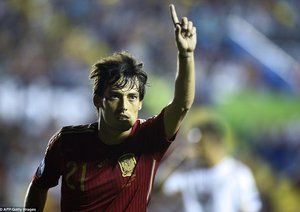 داوید سیلوا|اسپانیا 5 –1 مقدونیه / مقدماتی یورو 2016