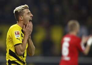 عکس العمل بازیکن دورتموند