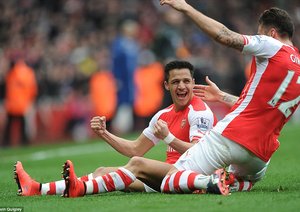 الکسیس سانچز|آرسنال 4 - 1 لیورپول / لیگ جزیره