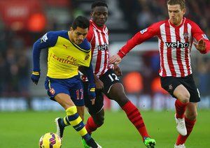 الکسیس سانچز|ساوتهمپتون 2 - 0 آرسنال / لیگ جزیره