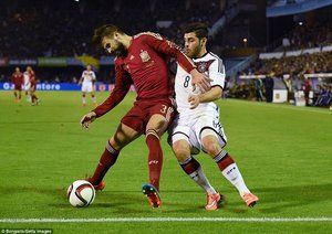 جرارد پیکه|اسپانیا 0 - 1 آلمان / دیدار دوستانه