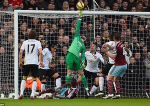 داوید دخیا|وستهام 1 - 1 منچستر یونایتد / لیگ جزیره