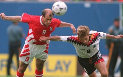 جام جهانی 2014 / 100 لحظه جذاب تاریخ جام جهانی (56_شکست مدعی بزرگ قهرمانی فوتبال جهان از تیم ملی بلغارستان در مرحله یک چهارم نهایی جام جهانی 1994)