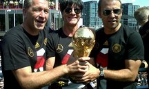 استقبال با شکوه مردم آلمان از قهرمان جام جهانی در برلین