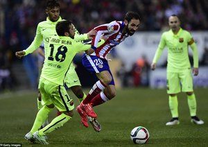 خوان فران - جوردی آلبا|اتلتیکو مادرید 2 - 3 بارسلونا / جام حذفی اسپانیا