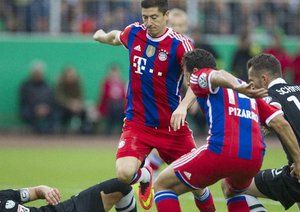 رابرت لواندوفسکی|بایرن مونیخ 4-1 پروسن موئنستر / جام حذفی آلمان