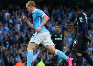 کوین دی بروین|منچستر سیتی 1 - 2 وستهام / لیگ جزیره