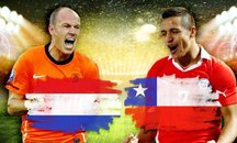 هلند 2 - 0 شیلی