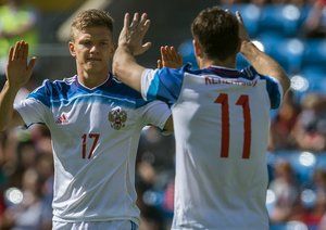 اولِگ شاتُف|نروژ 1-1 روسیه / دیدار دوستانه