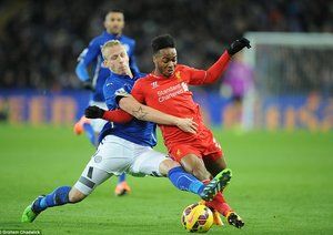 رحيم استرلینگ|لستر سیتی 1 - 3 لیورپول / لیگ جزیره