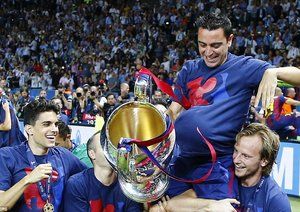 ژاوی - اینیستا|یوونتوس 1 - 3 بارسلونا / فینال لیگ قهرمانان