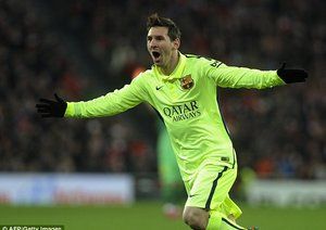 لیونل مسی|اتلتیک بیلبائو 2 - 5 بارسلونا / لالیگا