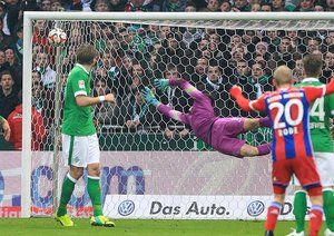 لحظه به ثمر رسیدن گل بایرن|وردر برمن 0 - 4 بایرن مونیخ / بوندسلیگا