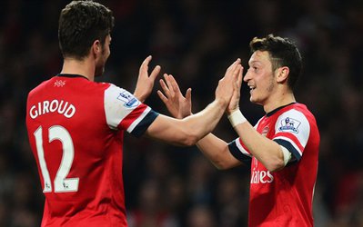 پیروزی قاطع آرسنال بر نیوکاسل