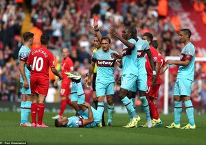 فیلیپه کوتینیو|لیورپول 0 - 3 وستهام / لیگ برتر انگلستان