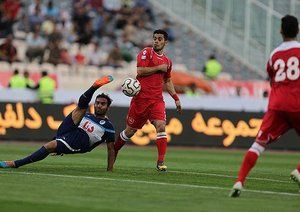 امید عالیشاه|پرسپولیس تهران 1 - 0 پیکان / لیگ برتر