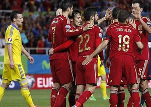 آلوارو موراتا|اسپانیا 1 - 0 اوکراین / مقدماتی یورو 2016