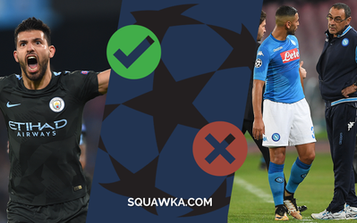 6 برنده و 5 بازنده دیدارهای چهارشنبه شب لیگ قهرمانان