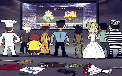 کاریکاتور روز | ال‌کلاسیکو؛ پدیده‌ای جذاب برای هر قشر