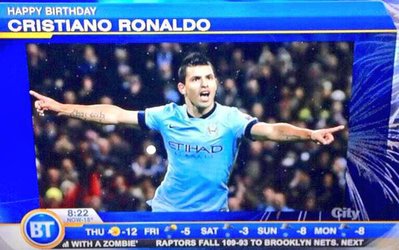 سوژه روز | سوتی عجیب شبکه کانادایی در روز تولد کریستیانو رونالدو