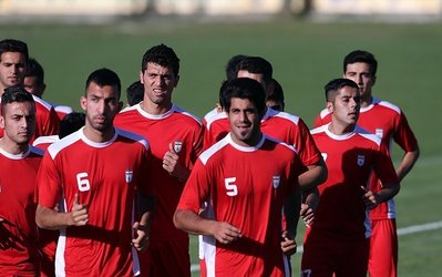 تمرین شاداب ملی‌پوشان امید