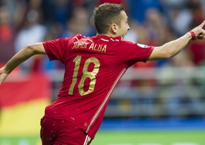 جوردی آلبا|اسپانیا 2 - 0 اسلواکی / مقدماتی یورو 2016