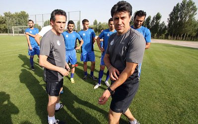 حاشیه‌های تمرین استقلال | حاج‌محمدی غایب بود، مظلومی زودتر رفت / عمران‌زاده بلندقدترین استقلالی