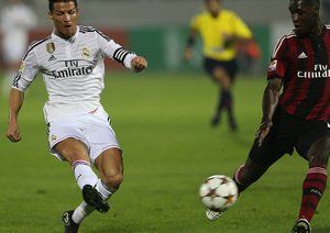 کریس رونالدو|رئال مادرید 2 - 4 میلان / دیدار دوستانه