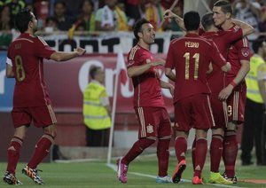 خاویر هرناندز - سرخیو بوسکتس|اسپانیا 2-0 بولیوی