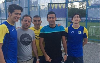 عکس روز | حضور آزمون و عزت‌اللهی در تمرین روستوف