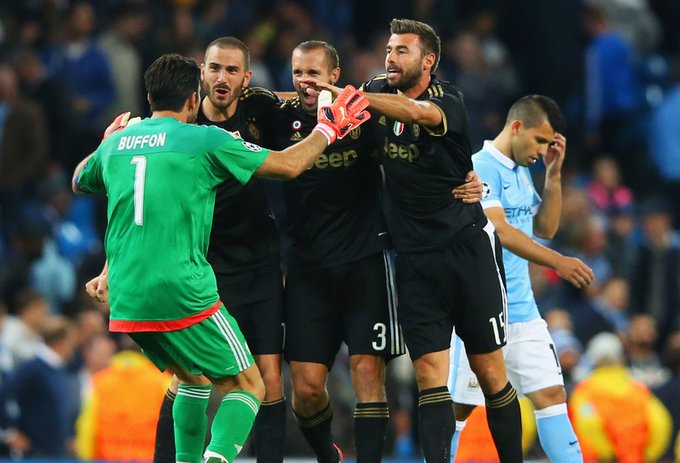 شادی بازیکنان یوونتوس