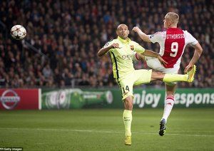 خاویر ماسکرانو|آژاكس 0 - 2 بارسلونا / لیگ قهرمانان