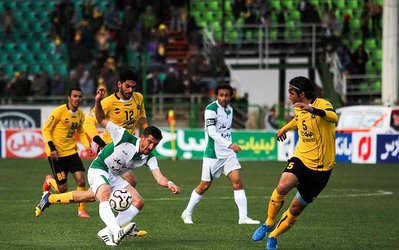 لیگ برتر | سپاهان ۱ - ذوب‌آهن ۱ / استقلال خوزستان ۱ - ملوان ۳ / با تساوی در دربی اصفهان، نفت صدرنشین ماند