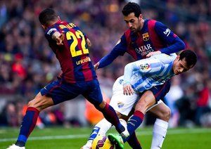 دانیل آلوز|بارسلونا 0 - 1 مالاگا / لالیگا