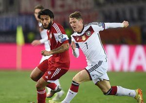 باشتین شواینشتایگر|گرجستان 0 - 2 آلمان / یورو 2016