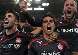 المپیاکوس ۳-۱ اندرلشت / گروه C لیگ قهرمانان اروپا