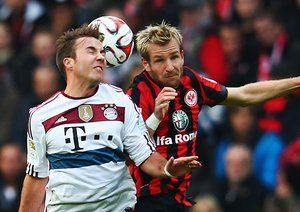 ماریو گوتزه|اینتراخت فرانکفورت 0 - 4 بایرن مونیخ / بوندسلیگا