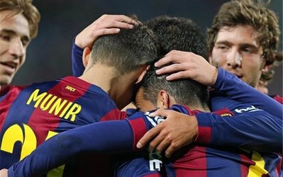 کوپا دل ری | بارسلونا 8 - 1 اوئِسکا / صعود بارسا به مرحله یک هشتم نهایی با تحقیر اوئسکا + خلاصه بازی و گزارش تصویری