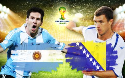 پیش بازی آرژانتین - بوسنی / و بالاخره آغاز گروه ایران