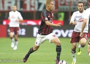 كيسوکه هوندا|میلان 3 - 0 تورینو / سری آ