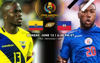 کوپا آمریکا 2016 | پیش بازی هائیتی - اکوادور
