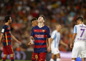 لیونل مسی|بارسلونا 1 - 0 مالاگا / لالیگا