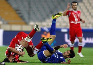 برخورد دو بازیکن